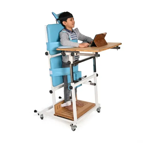 Morecare Veronica - Upright Standing Frame With Activity Tray For CP Kids
