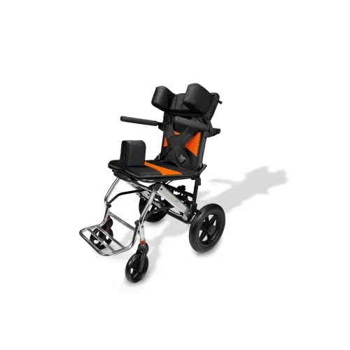 Morecare Easy Go - Travel Wheelchair for CP Kids With Headrest Support And Butterfly Chest Support Belt